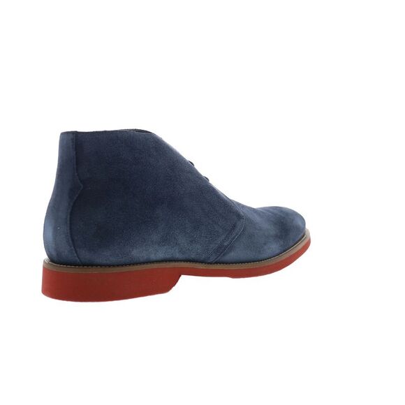 Pastori by Di Bianco Mens Hostillian Suede Blue Boots (NWT) - Picture 7 of 7